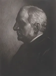 Seymour Haden Prints: Portrait of Sir Francis Seymour Haden, 1881. Creator: Alphonse Legros