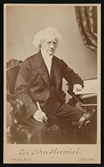 Portrait of Sir John Frederick William Herschel (1792-1871), Before 1871