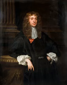Peter Lely Gallery: Portrait Of Sir John Nicholas, 1667. Creator: Peter Lely