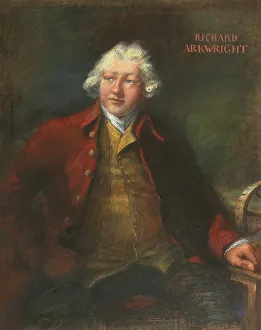 Private Collectionacademic Art Prints: Portrait of Sir Richard Arkwright (1732-1792), 1911. Creator: Mautner, Stefan (1877-1944)