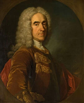 Field Marshal Gallery: Portrait Of Sir Richard Temple, 4th Viscount of Birmingham, 1738-42