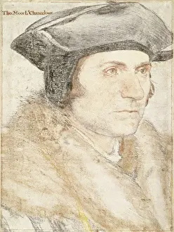 Portrait of Sir Thomas More (1478 -1535), c1526-1527. Creator: Holbein, Hans, the Younger (1497-1543)