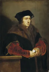 Utopia Prints: Portrait of Sir Thomas More, 1625-1630. Artist: Rubens, Pieter Paul (1577-1640)