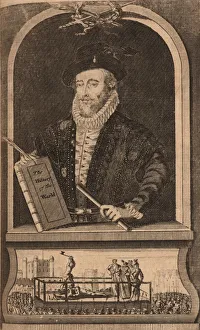 Portrait of Sir Walter Raleigh, 1750s-1760s. Creator: Cole, B. (active 1720-1754)