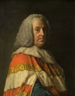Earl Of Collection: Portrait of Sir William Pulteney, Earl of Bath, 1750-64. Creator: Allan Ramsay