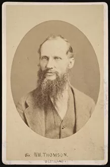 Mathematics Collection: Portrait of Sir William Thomson, 1st Baron Kelvin (1824-1907), 1876