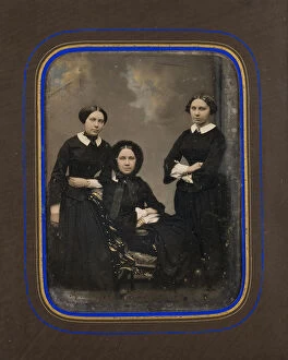 Sergei Lvovich 1819 1898 Gallery: Portrait of Sisters Ekaterina Mikhaylovna, Maria Mikhaylovna und Julia Mikhaylovna Pashkov