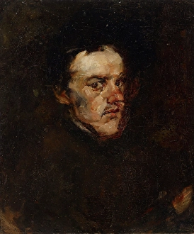 Currier J Frank Prints: Portrait Sketch (Charles H. Freeman), date unknown. Creator: Joseph Frank Currier