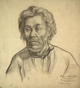 Portrait sketch. Nikolai Ivanovich Segilietov, 1928. Creator: Dmitrii Innokent'evich Karatanov