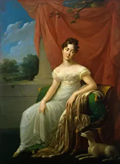 Apraxin Gallery: Portrait of Sofia Apraxina, 1818. Artist: Riesener, Henri-Francoiss (1767-1828)