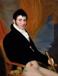 Jewish Museum Prints: Portrait of Solomon Isaacs, ca 1813. Artist: Jarvis, John Wesley (1780-1840)
