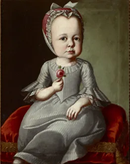 Muzeul National Brukenthal Prints: Portrait of Sophia Elizabeth von Brukenthal (1749-1753), c. 1790