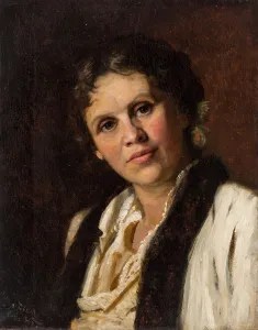 Chekhov Gallery: Portrait of Sophia Kuvshinnikova (1847-1907), 1886