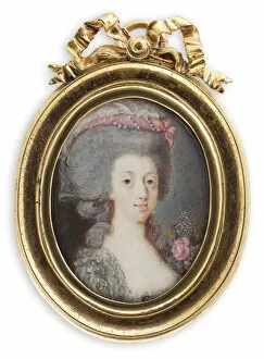 Portrait of Sophia Magdalena of Denmark (1746-1813), Queen of Sweden. Creator: Hoyer