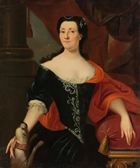 Neckline Prints: Portrait of Sophia Magdalena von Holzhausen