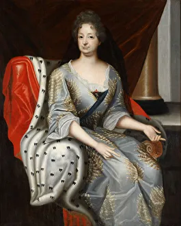 Portrait of Sophia of the Palatinate (1630-1714), Electress of Brunswick-Luneburg, ca 1690. Artist: Anonymous