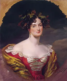 Wealthy Prints: Portrait of Sophia S. Kiselyova (1801-1875), 1831. Creator: George Hayter