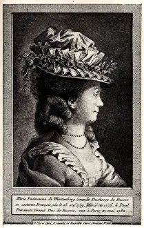 Maria Feodorovna Gallery: Portrait of Sophie Dorothea of Wurttemberg, Early 19th cen.. Artist: Anonymous