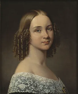 Portrait of the Soprano Jenny Lind (1820-1887), after 1844