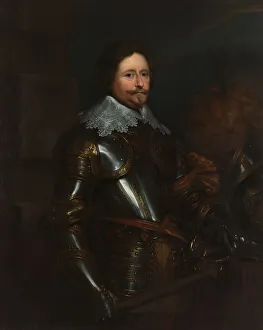 Head Of State Prints: Portrait of the Stadholder Frederik Hendrik (1584-1647)