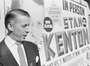 Portrait of Stan Kenton, 1947 or 1948. Creator: William Paul Gottlieb