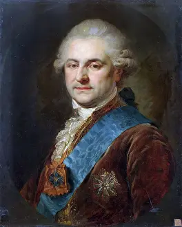 Lamp Prints: Portrait of Stanislas-Auguste Poniatowski, 1788. Creator: Johann Baptist Lampi I