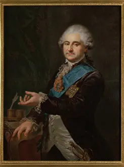 Giovanni Battista Lampi Prints: Portrait of Stanislaus Augustus Poniatowski (1732-1798)