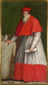 Royal Castle Prints: Portrait of Stanislaus Hosius (1504-1579), 1575. Creator: Anonymous