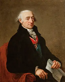 Chancellor Prints: Portrait of Stanislaw Malachowski (1736-1809), 1794. Creator: Francois-Xavier Fabre