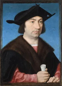 Cleve Prints: Portrait of Stefano Raggio, c.1513. Creator: Cleve, Joos van (around 1485-1540)