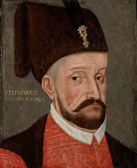 Muzeum Narodowe Prints: Portrait of Stephan Báthory (1533-1586)