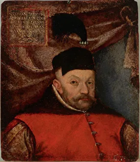 Muzeum Narodowe Prints: Portrait of Stephan Báthory (1533-1586)