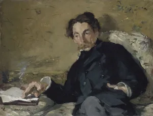 Douard 1832 1883 Prints: Portrait of Stephane Mallarme (1842-1898), 1876. Artist: Manet, Edouard (1832-1883)