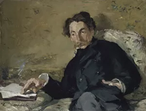 Portrait of Stephane Mallarme (1842-1898), 1876. Artist: Manet, Edouard (1832-1883)