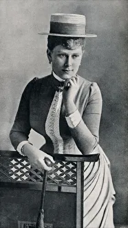 Byrne Prints: Portrait study of the future Queen Mary, 1885 (1911). Artist: Francis Byrne & Co