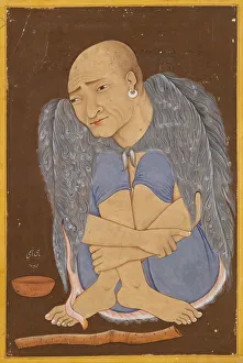 Portrait of a Sufi, first quarter 17th century. Creator: Unknown Portrait of a Sufi, first quarter 17th century. Creator: Unknown
