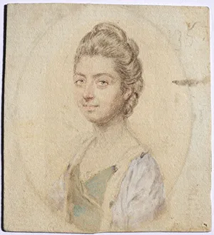 John I Smart British Prints: Portrait of Sukey, Lady Oglander, nee Serle, c. 1770s. Creator: John I Smart (British