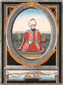Portrait of Sultan Murad II (1404-1451). Artist: Anonymous