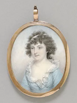 Late 18th Century Prints: Portrait of Susan Corens Towers, 1796. Creator: James Peale (American, 1749-1831)