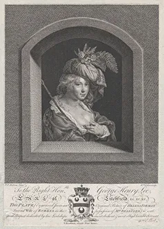 Portrait of Susanna Lunden, sister of Helena Fourment, 1763-66. Creator: William Elliot