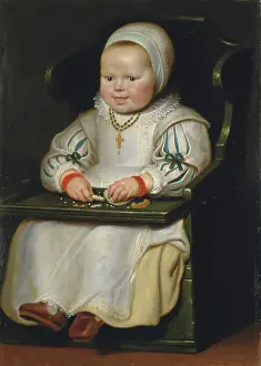 Crosses Prints: Portrait of Susanne de Vos, the Painter's Third Daughter
