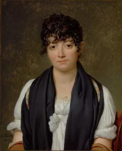 David L Prints: Portrait of Suzanne Le Peletier de Saint-Fargeau, 1804. Creator: Jacques-Louis David
