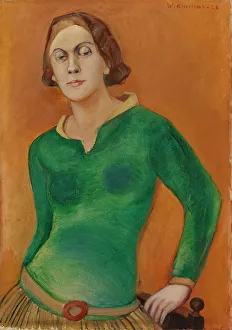 1928 Prints: Portrait of Sylvi Kunnas, 1928. Creator: Vaino Kunnas