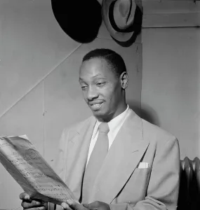 Portrait of Tadd Dameron, New York, N.Y.(?), ca. Sept. 1947. Creator: William Paul Gottlieb