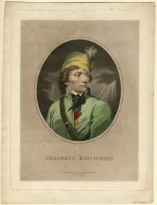 Kosciuszko Prints: Portrait of Tadeusz Kosciuszko (1746-1817), 1795. Artist: Taubert, Gustav (1755-1837)