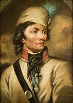 Josef Prints: Portrait of Tadeusz Kosciuszko, between 1840-1850. Creator: Unknown