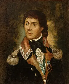 Josef Prints: Portrait of Tadeusz Kosciuszko, between 1840-1850. Creator: Unknown