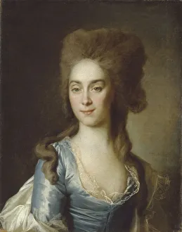 Levitsky Prints: Portrait of Tatyana Petrovna Raznatovskaya