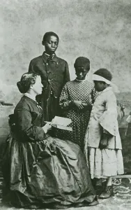 Enslaved People Prints: Portrait of teacher Laura M. Towne