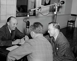 Radio Prints: Portrait of Ted Weems, WINX, Washington, D.C. ca. 1940. Creator: William Paul Gottlieb